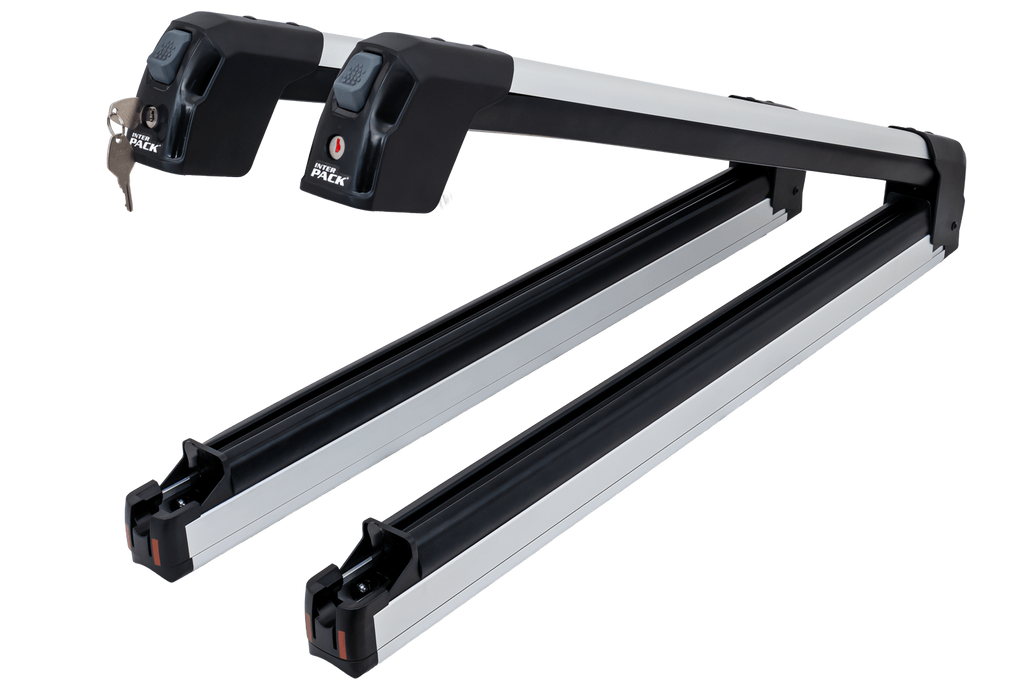 Inter Pack Frostline 6 - výsuvný hliníkový držák pro 6 párů lyží nebo 4 snowboardy