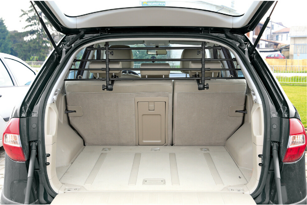 Dělicí stěna do zavazadlového prostoru LAMP GRG-9 Kompaktní zábrana pro psy/zavazadla 85-140 cm