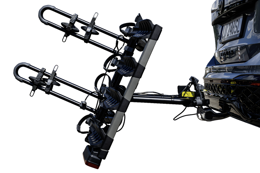 Inter Pack New Spider 4 - bagażnik rowerowy na hak na 4 rowery