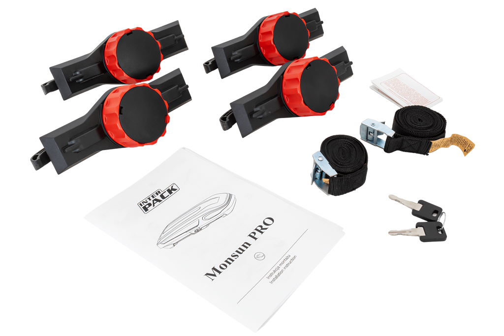Střešní box Inter Pack Monsun PRO M, černá metalíza