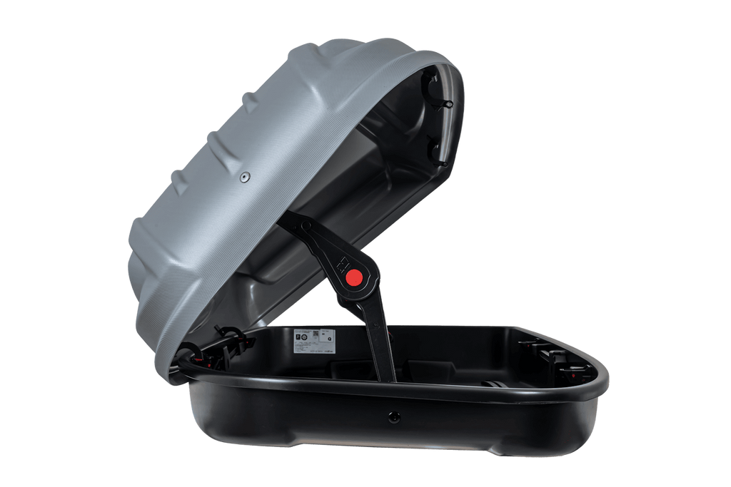 Střešní box Inter Pack Stella 480 stříbrný kevlar (flexi fit G2)