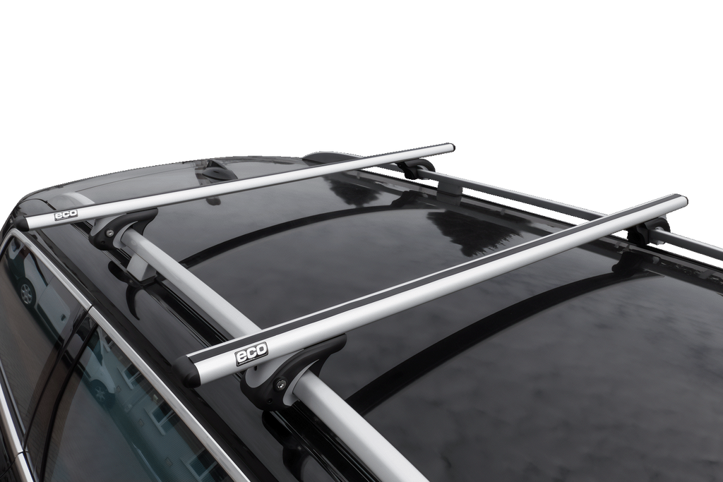  Eco Alubase 135 - univerzální hliníkový střešní nosič s ližinami a zámky