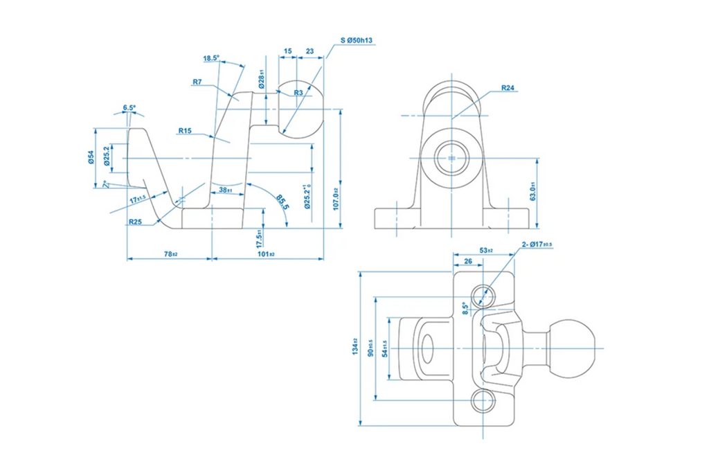 ProPlus 341216V01 kulička tažného zařízení s dvojitou funkcí 50 mm 3500 kg