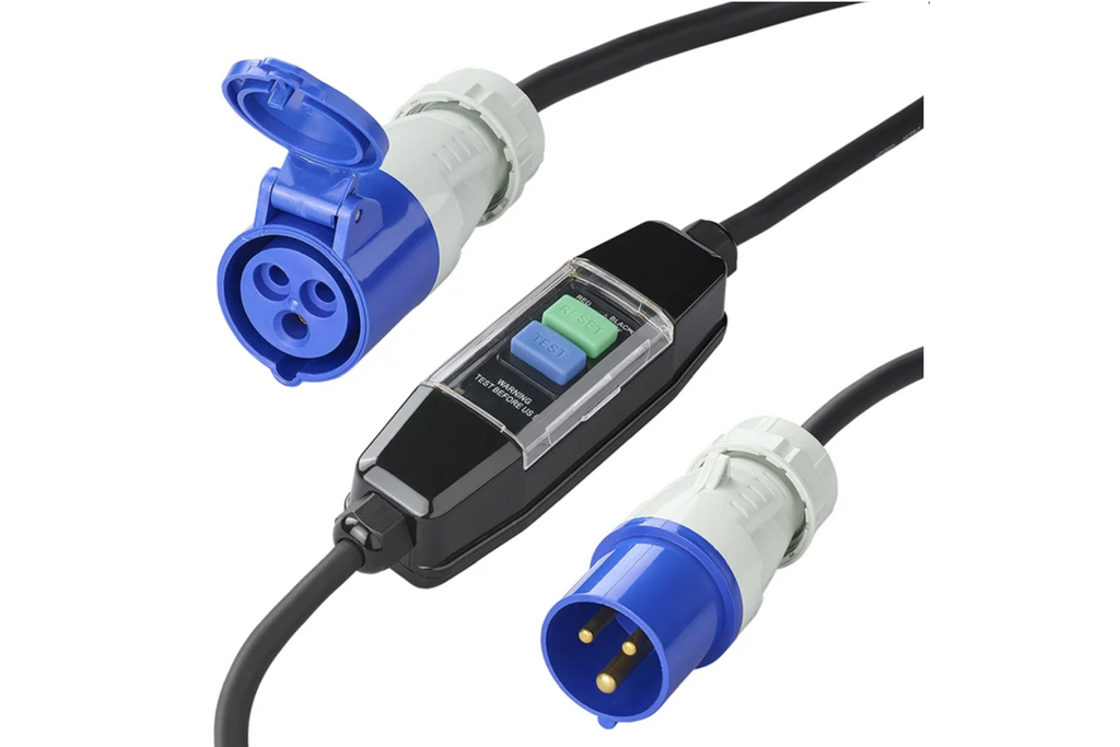 Adaptérový kabel ProPlus 373589 CEE s diferenciálním jističem 120 cm