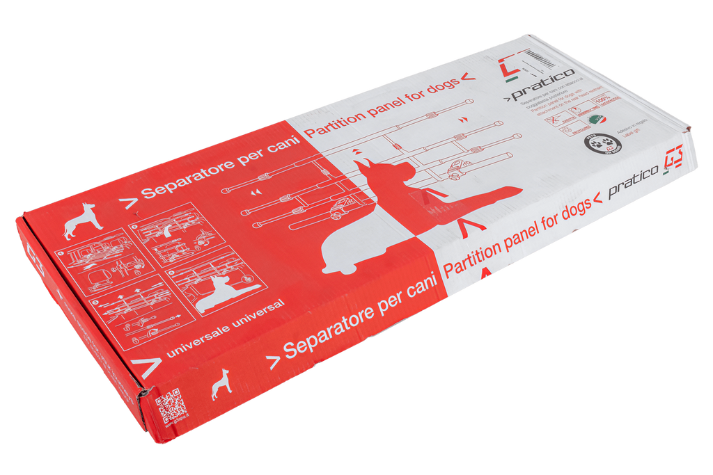 PRATICO dělicí stěna do zavazadlového prostoru - ocelová 