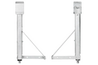 ProPlus 361510V01 výsuvná rohová podpěra levá přední/pravá zadní strana přívěsu 600 kg 460 mm