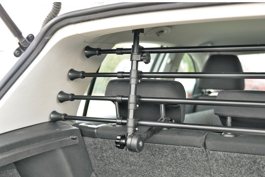 Dělicí stěna do zavazadlového prostoru LAMP GRG-9 Kompaktní zábrana pro psy/zavazadla 85-140 cm