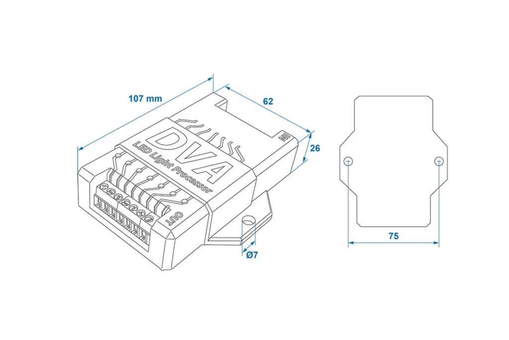 ProPlus 343128S ovladač LED světel pro přívěs s CANBUS 12V modulem