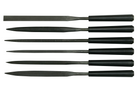 Sada šesti jehlových pilníků STANLEY 0-22-500, délka 160 mm
