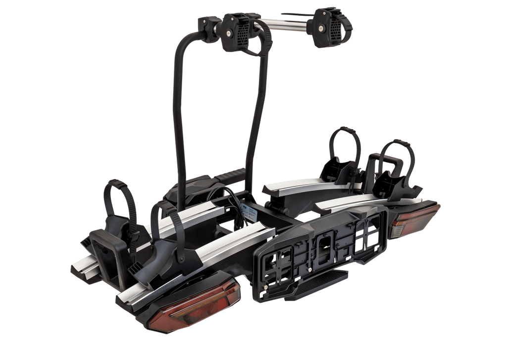 Inter Pack Velox 2 LED - skládací nosič kol na tažné zařízení pro 2 kola s LED světly