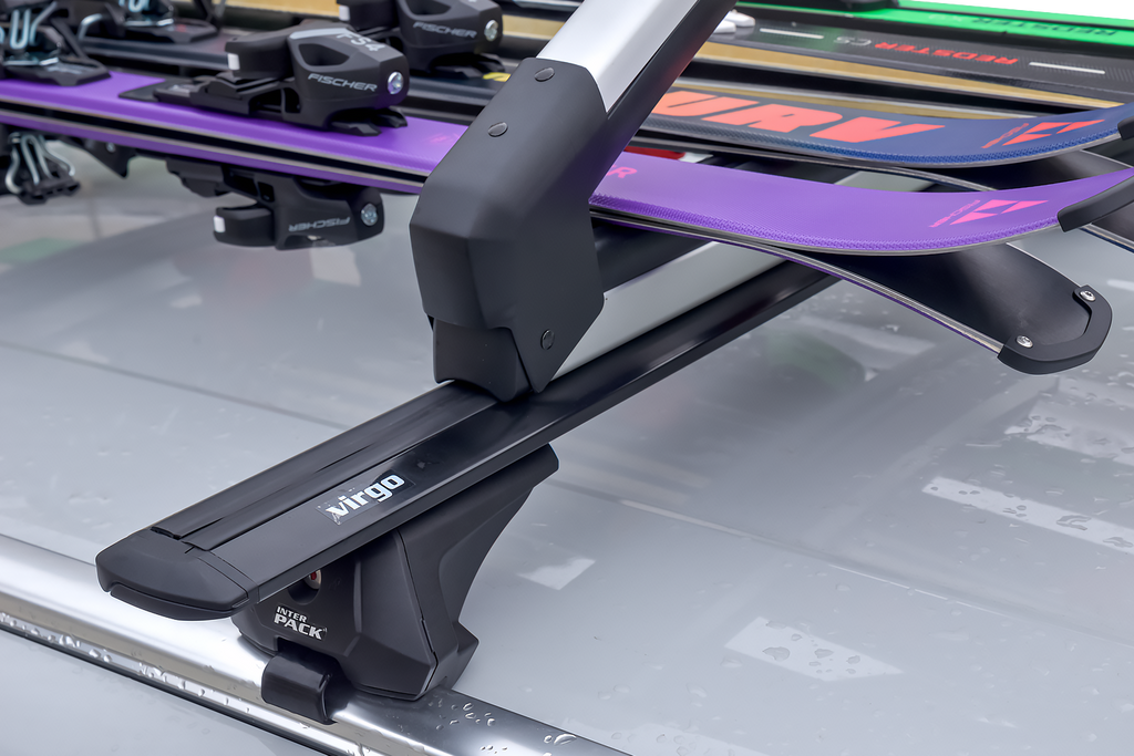 Inter Pack Frostline 4 - výsuvný hliníkový držák pro 4 páry lyží nebo 2 snowboardy