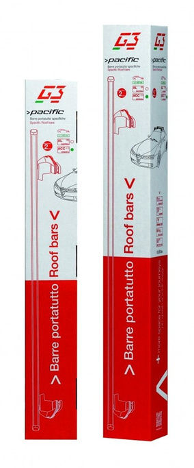 Bagażnik dachowy G3 Pacific 64.130-68.005 aluminiowy