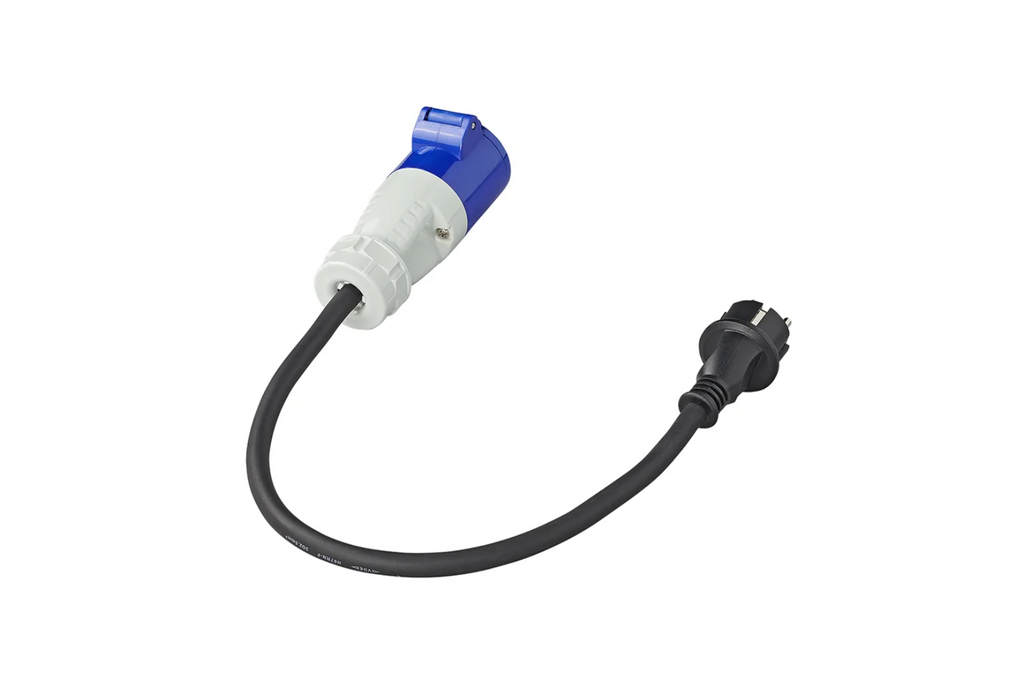 Adaptér se zástrčkou Schuko a zásuvkou CEE 16A 230V ProPlus 373526 s kabelem 40 cm