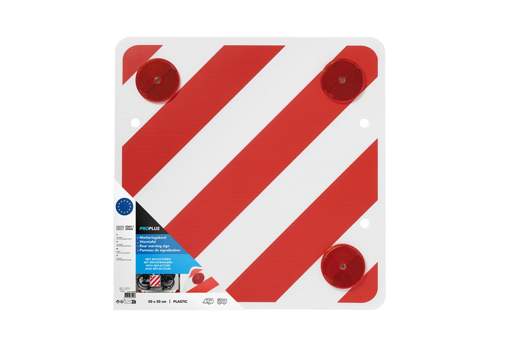 ProPlus 361228 zadní výstražná značka s odrazkami 50x50cm