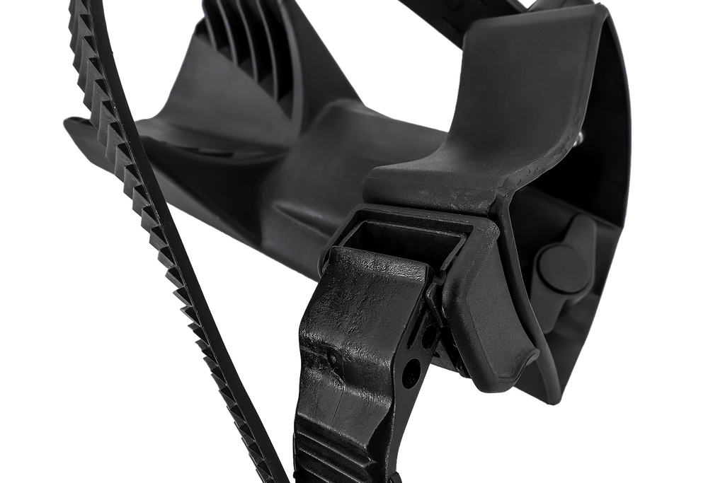 Podpěra kola (levá) s popruhem pro upevnění kola - Atera Evo/Vario 0969994319