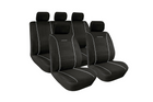 Sada potahů na autosedačky LAMPA Elegance, šedá, pro přední a zadní sedadla