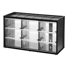 Organizér do dílny s 9 zásuvkami STANLEY OPP skříňka 365x210mm