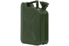 Kovový kanystr 10L HERMON zelený