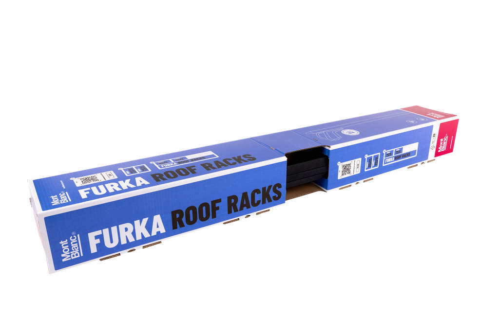 Montážní nosníky a patky Mont Blanc Furka (černé)