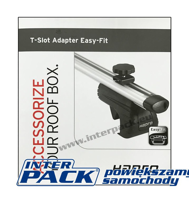 T-profil EF (drážky) - adaptér pro nosníky s T-drážkou - Inter Pack Carver, Zenith