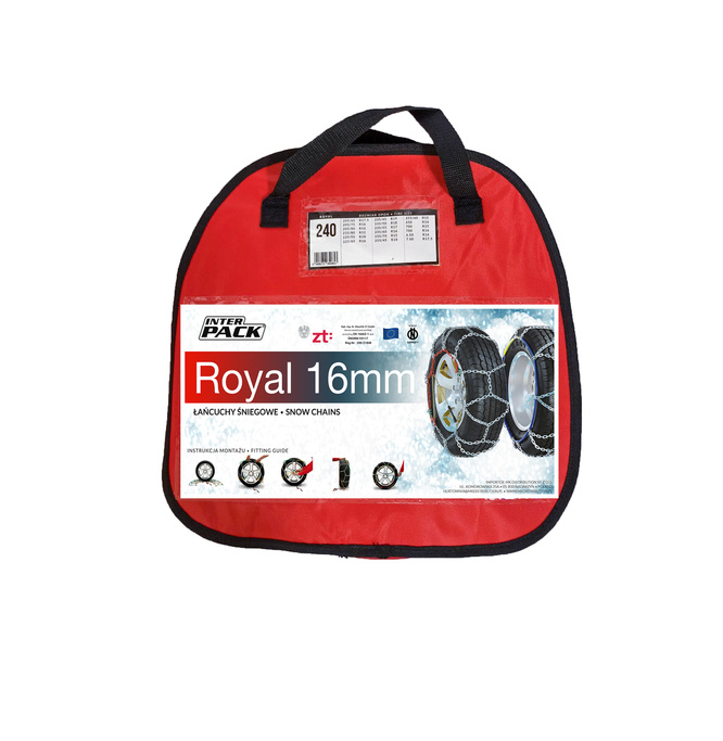 Łańcuchy śniegowe Inter Pack 4WD Royal 245