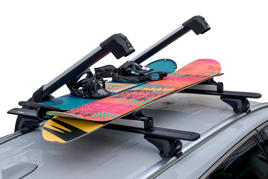 Inter Pack Frostline 4 - výsuvný hliníkový držák pro 4 páry lyží nebo 2 snowboardy