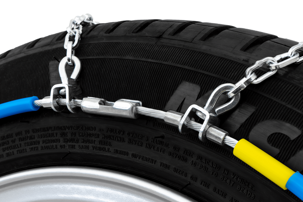 Łańcuchy śniegowe Inter Pack KNS 95 - 9mm z urządzeniem samonapinającym