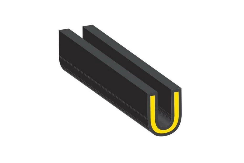 LAMPA Armoured Protector chránič hran dveří 5m černý