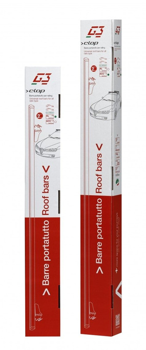 Střešní nosič G3 CL 61.110 univerzální pro tradiční a integrované ocelové zábradlí