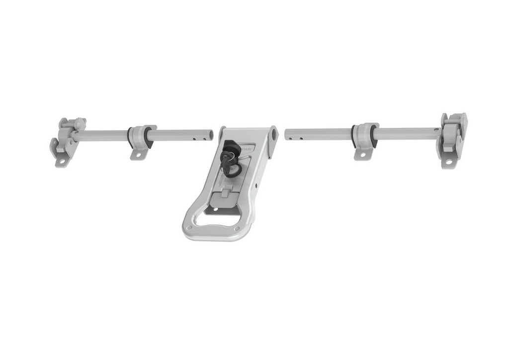 Zamykací závora pro kontejnerový přívěs STEELPRESS ZD-03, zámek dveří 1000 mm