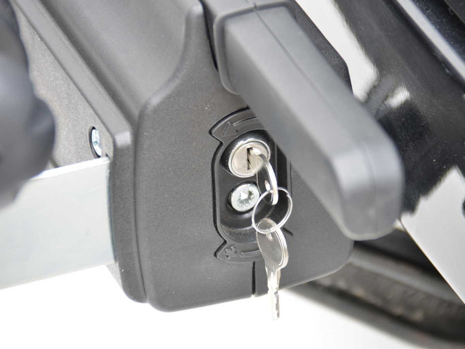 Peruzzo Parma 3 - bagażnik rowerowy na hak na 3 rowery (czarny)