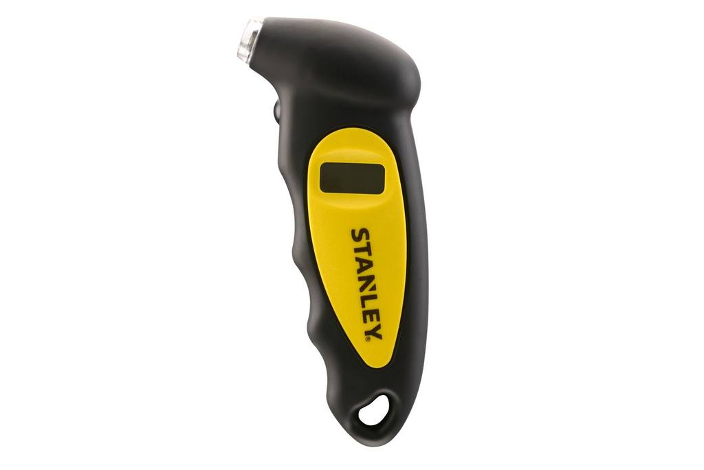 Digitální tlakoměr do pneumatik STANLEY Automotive s rozsahem 0–6,2 barů
