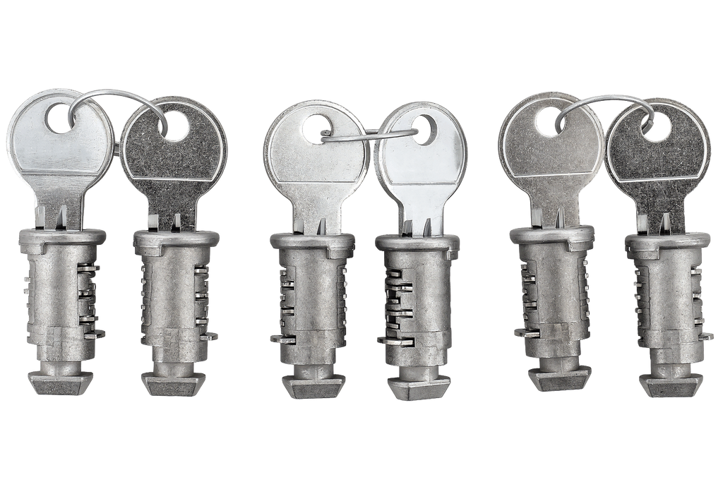 Sada univerzálních zámků a klíčů (6 ks)