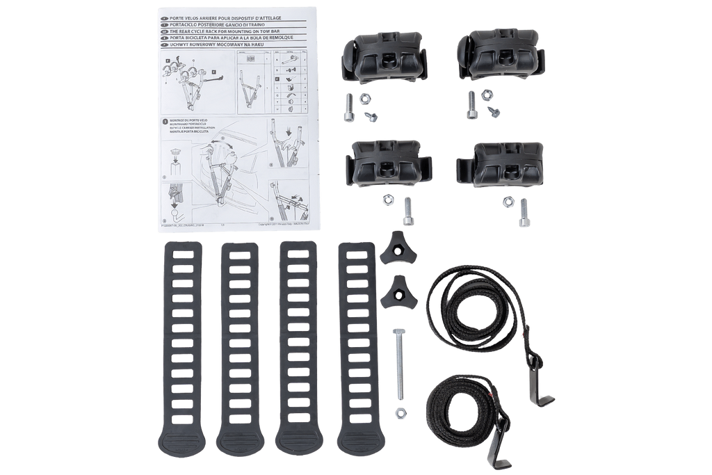 Peruzzo Cruising - bagażnik rowerowy na hak (czarny)