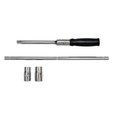 Skládací klíč na kola v pouzdře. Nástrčné klíče YATO YT-08035 17-23 mm.