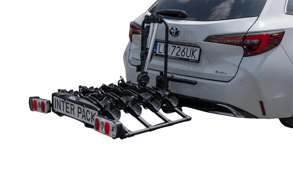 Inter Pack Quattro Fold - nosič kol na tažné zařízení pro 4 kola