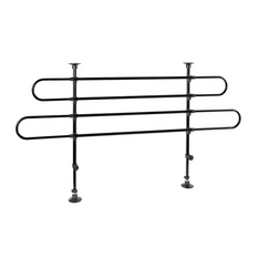 Dělicí stěna do zavazadlového prostoru LAMP GRG-1, zábrana pro psy/zavazadla 86-150 cm