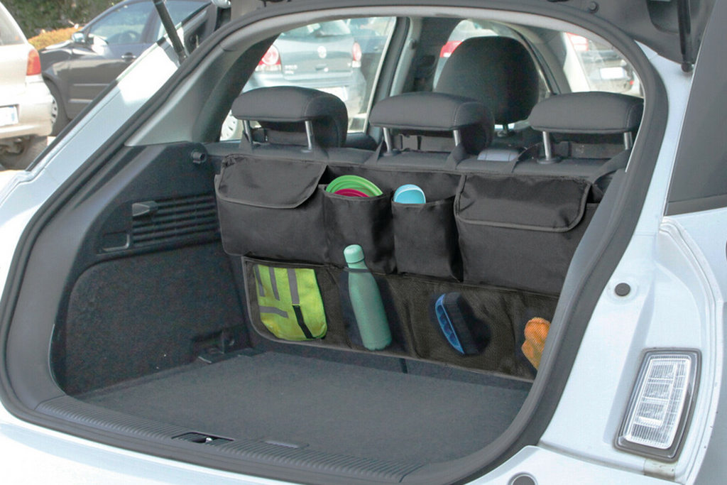 Organizér do auta LAMP Multi-Pocket DeLuxe do kufru, opěradla 88x46cm