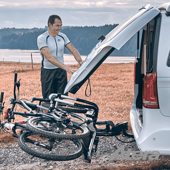 Atera Genio Pro - plošina na tažné zařízení pro 2 kola 022785 (černá)