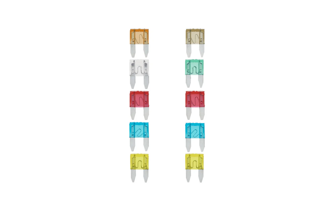 ProPlus 490371S ploché mini pojistky, smíšené 12V/24V, sada 10 kusů.