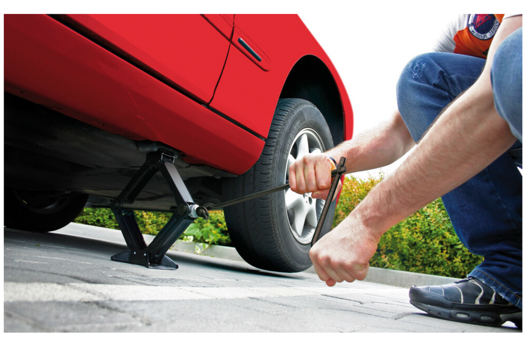 Trapézový zvedák LAMPA autozvedák 2T