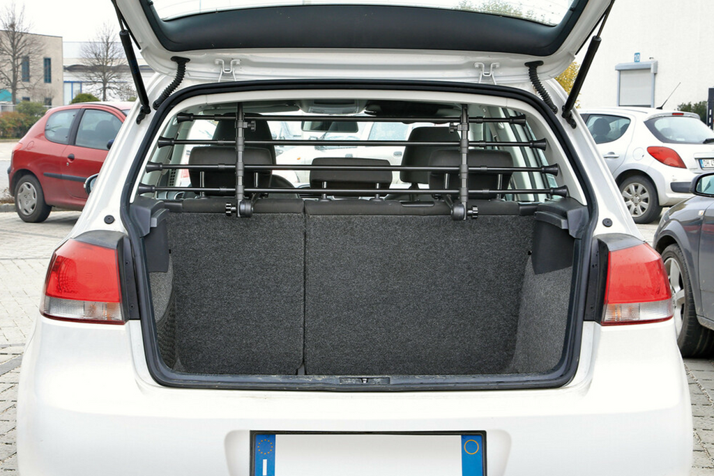 Dělicí stěna do zavazadlového prostoru LAMP GRG-9 Kompaktní zábrana pro psy/zavazadla 85-140 cm