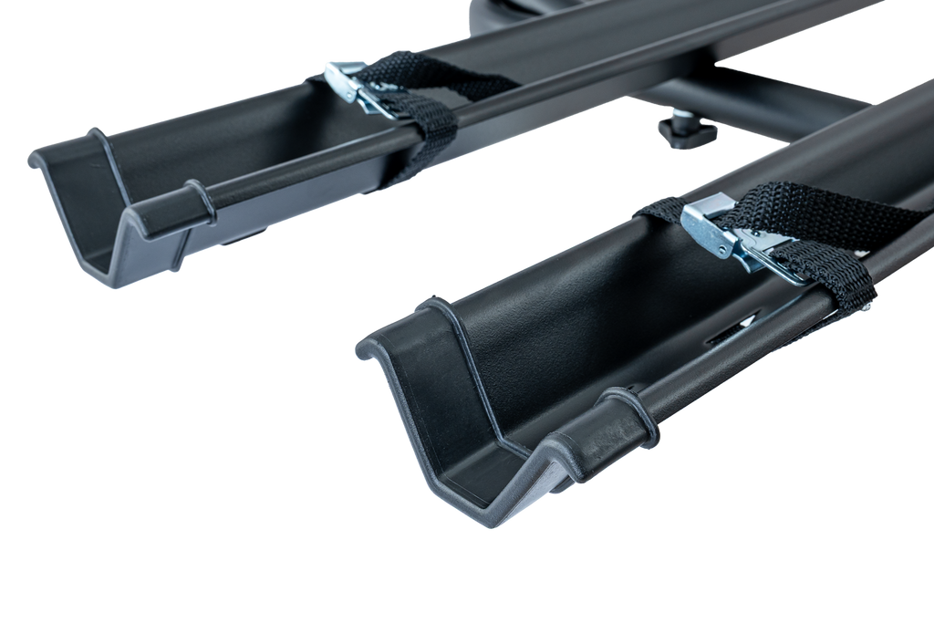 Uchwyt rowerowy na koło zapasowe Peruzzo Brennero 4x4 - bagażnik na 2 rowery z szynami (czarny)