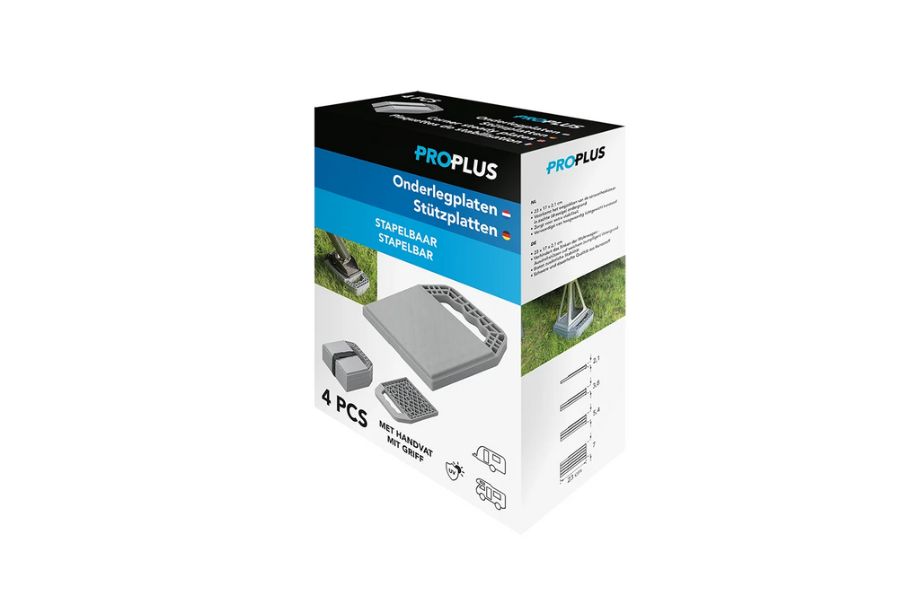Sada čtyř podložek stabilizátoru přívěsu ProPlus 361538V01