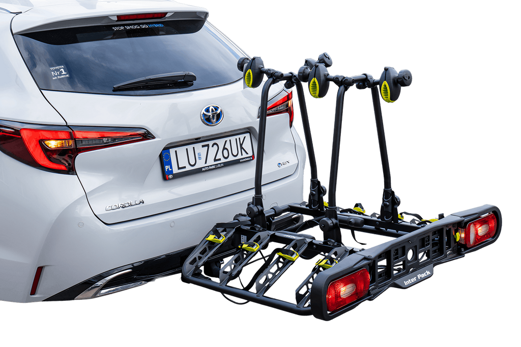 Nosič kol na tažné zařízení Inter Pack Quattro s 13pinovým uchycením