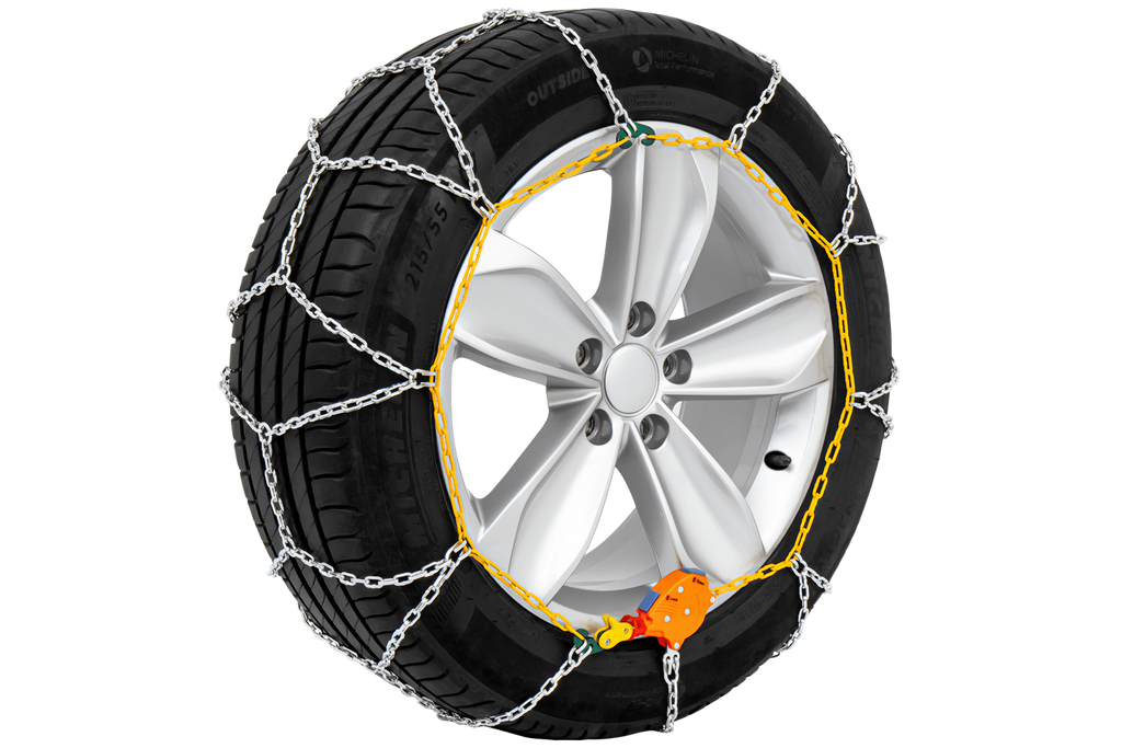 Łańcuchy śniegowe Inter Pack KNS 110 - 9mm z urządzeniem samonapinającym