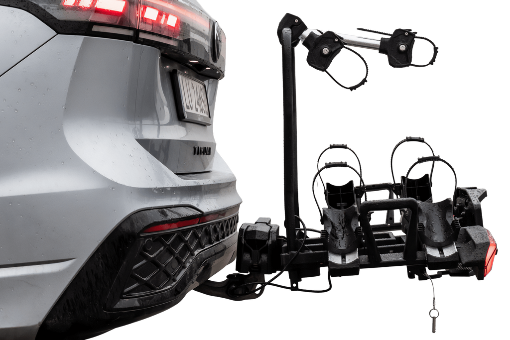 Inter Pack Velox 2 LED - skládací nosič kol na tažné zařízení pro 2 kola s LED světly