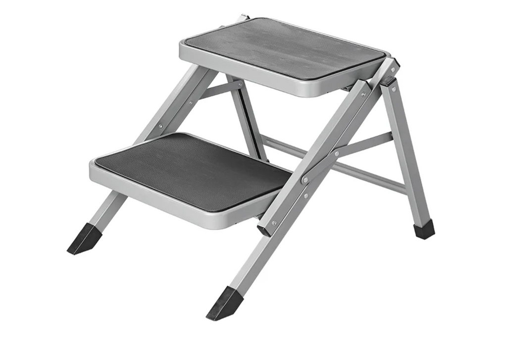 Skládací kempingový schůdek ProPlus 360823V01, dvoustupňový, 150 kg