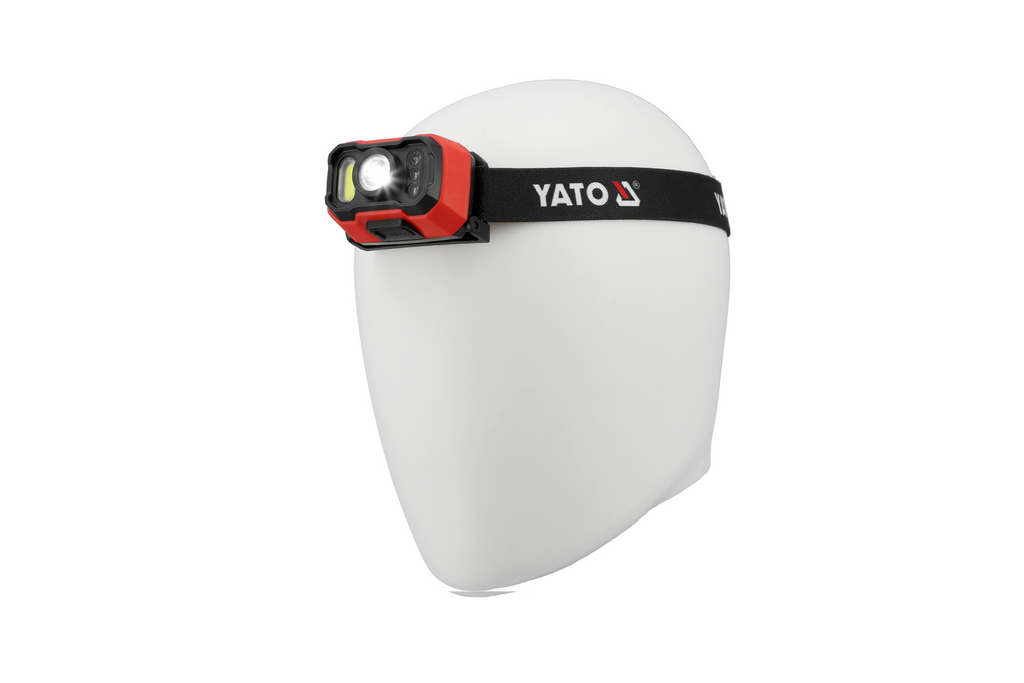 LED čelovka YATO YT-085942 s pohybovým senzorem 1000lm