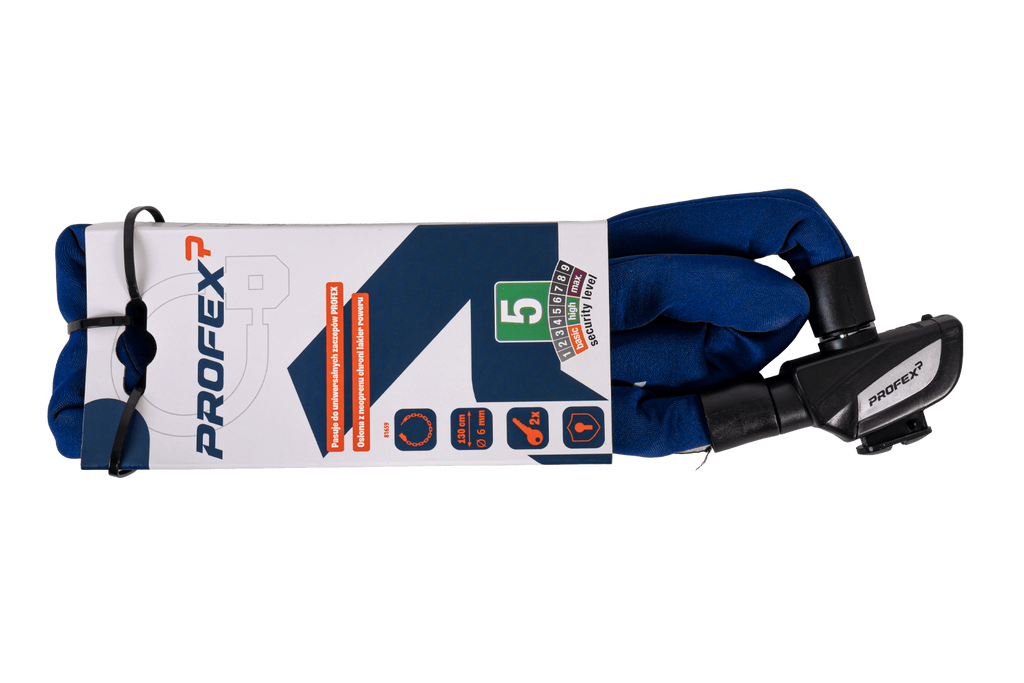 PROFEX 81659 Neo řetězový zámek na kolo 130 cm se zámkem